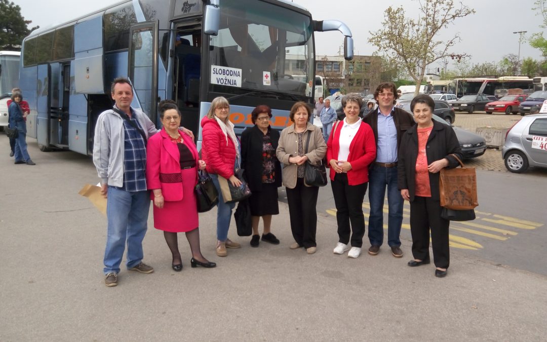 Превентивни опоравак социјално угрожених пензионера на мору и у бањи (април 2016. године)